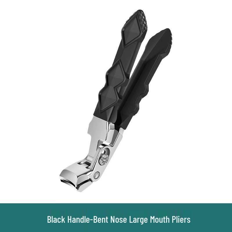 2024 Stainless Steel Curved Nail Clipper Set - Ingrown Nail Corrective, Anti-slip Design
