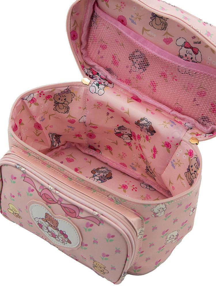 Mikko 2025 Large Capacity Animal Print Makeup Bag