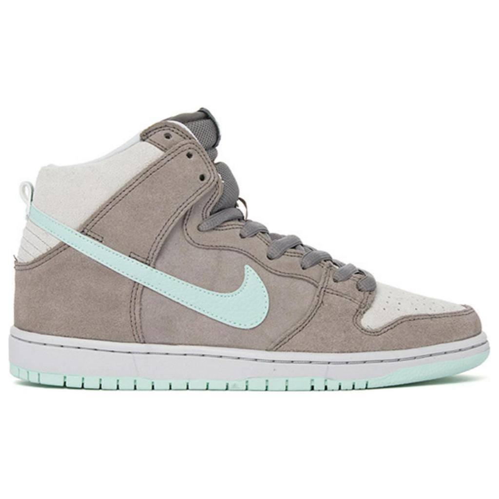 New Nike Sb Dunk High Soft Grey Mint 305050-030