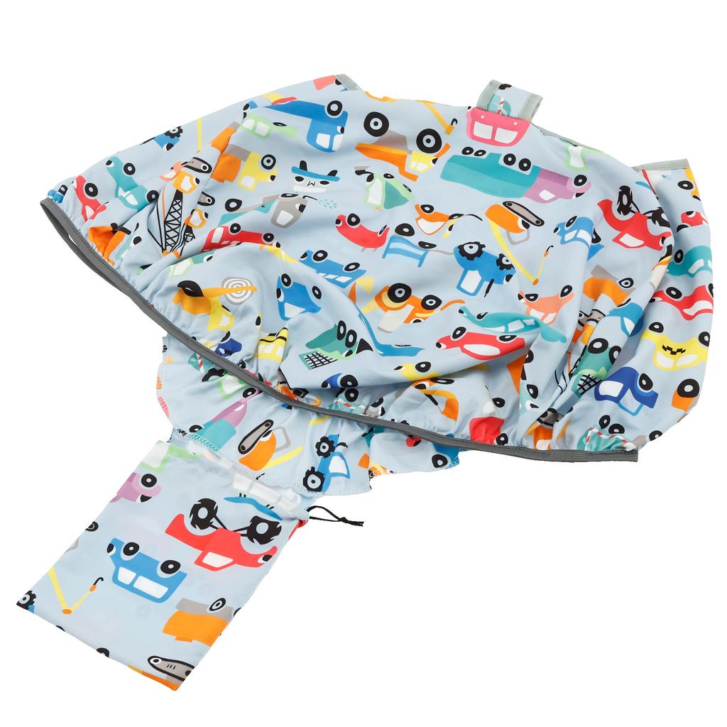 Karton-Stil Einkaufswagen Sitzbezug Wasserdicht Weich Bequem Baby Sicherheit Wagenabdeckung für Hochstühle Kleinkind Säugling Kinderwagen