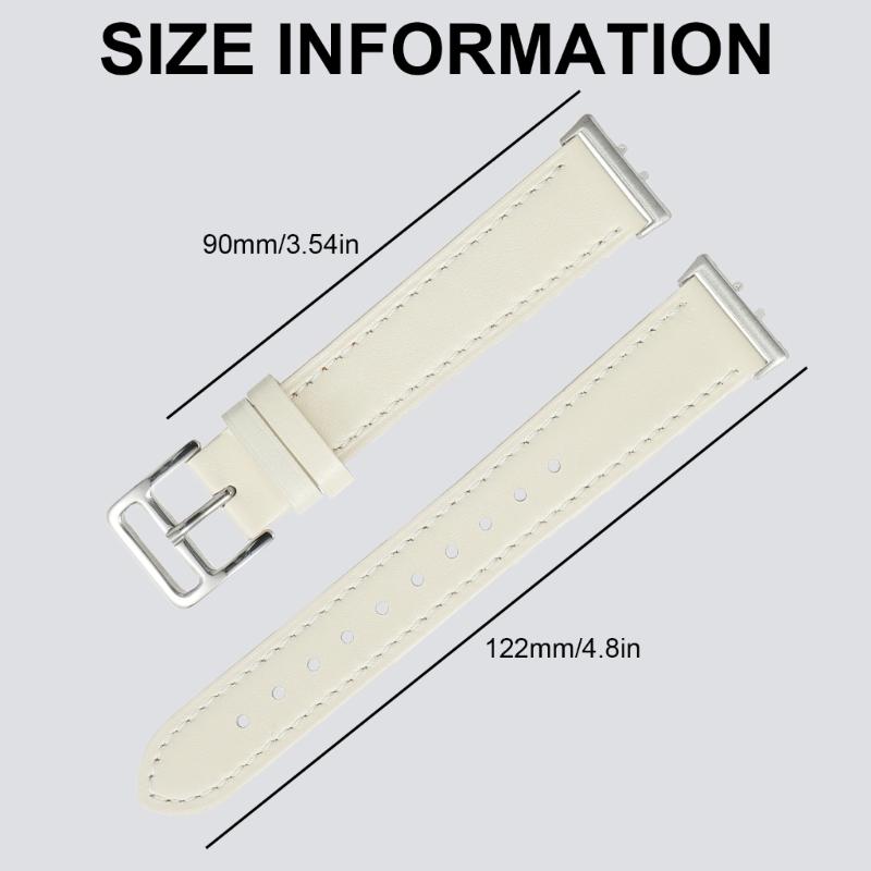 Elegant Leather Band for Smartwatches Stylish Leather Wristband Classical Leather Smartwatches Strap for Smartwatches