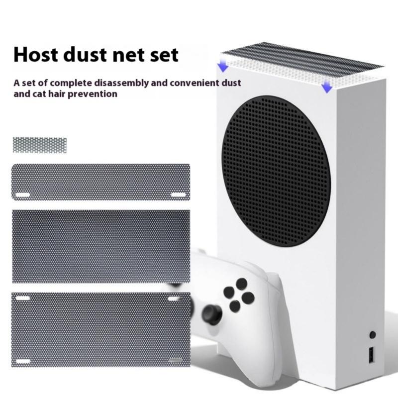 Silicone Filter Dustproof Dust Filter Ventilation Mesh for Series Gaming Console Optimized Heat Dissipation