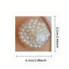 Novel Pearl Slow Rebound Squishy Ball, Exquisite Swirl Texture High Gloss, Desk Decor for Office Party Gift