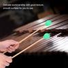 1 Pair Wool Head Keyboard Marimba Mallets with Beech Handles for Intermediate Player(Green)