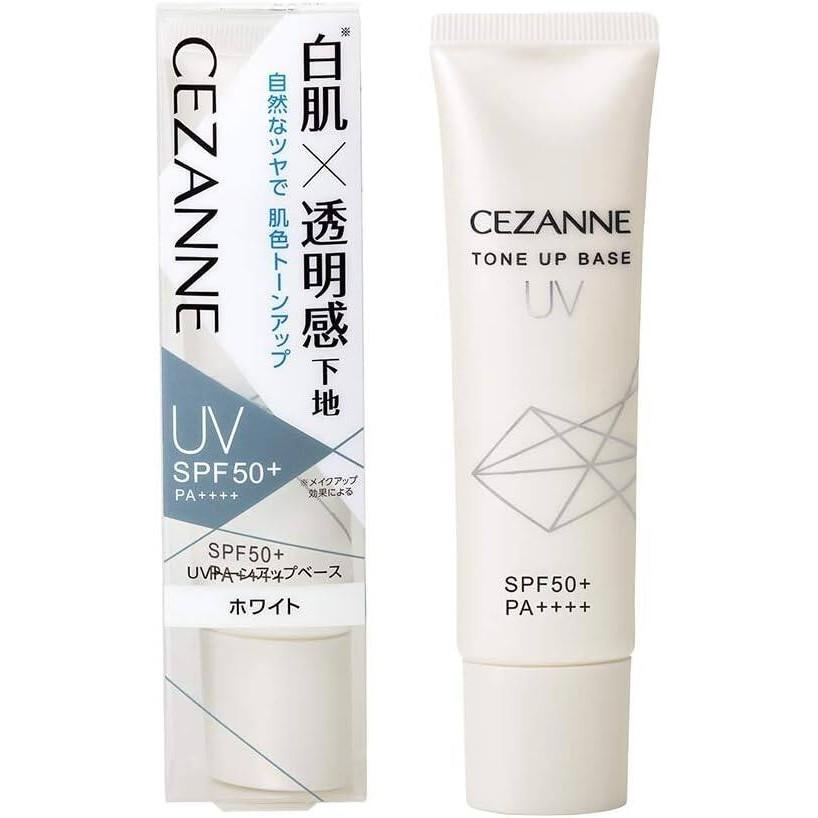 Cezanne Tone Up Base  White  Pink 30g