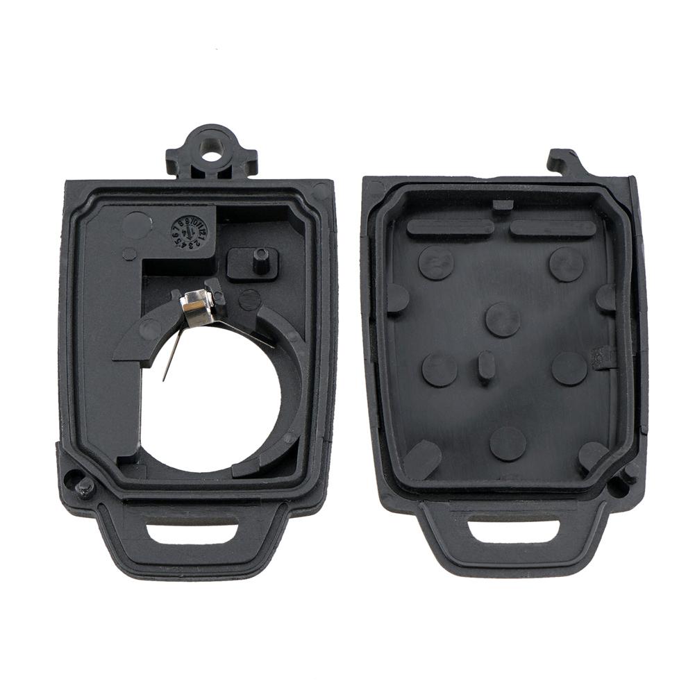 5 Buttons Flip Folding Key Fob Case Protector Car Remote Key Cover Holder Black for Volvo S60 S80 V70 XC70 XC90