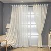 Window Screen Living Room Balcony Bedroom Shade White Screen Curtain Modern European Style