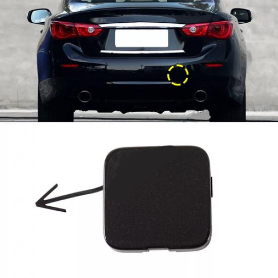 Rear Bumper Tow Hook Eye Cover Cap For Infiniti Q50 Q50L 2014-2017 85071-4GA0A