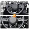 Für Nissan X-trail Xtrail T33 Qashqai J12 Pathfinder Rogue 2024 2025 Lenkradverkleidung Aufkleber Zubehör