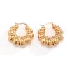 High Quality Vintage Punk Geometric Circle Hoop Earrings for Women Trendy Goth Exquisite C Shape Piercing Earring Y2K Jewelry