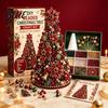 Healing Art And Craft Projects DIY Christmas Tree Beading Kit for Adults Beginners Handmade 3D Ornament with Full Educational Tool Tools Plastic