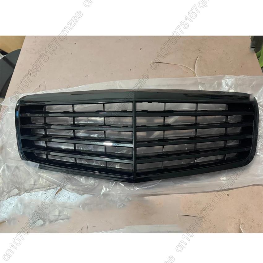 Front Inlet Grille Bumper Grill For Mercedes W211 E-Class E280 E320 E350 E400 E500 AMG Saloon 2006-2009 Grid Tuning Accessories