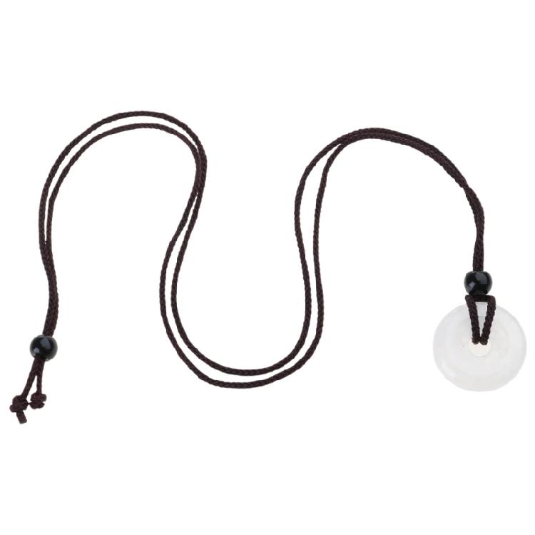 Natural Crystal Agate Aesthetic Necklace Fashion Simple Clavicle Chain Women