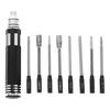 Screwdriver Bit Set Professional High Speed Steel Comfortable Grip Slip Resistant Screwdriver Tools Set