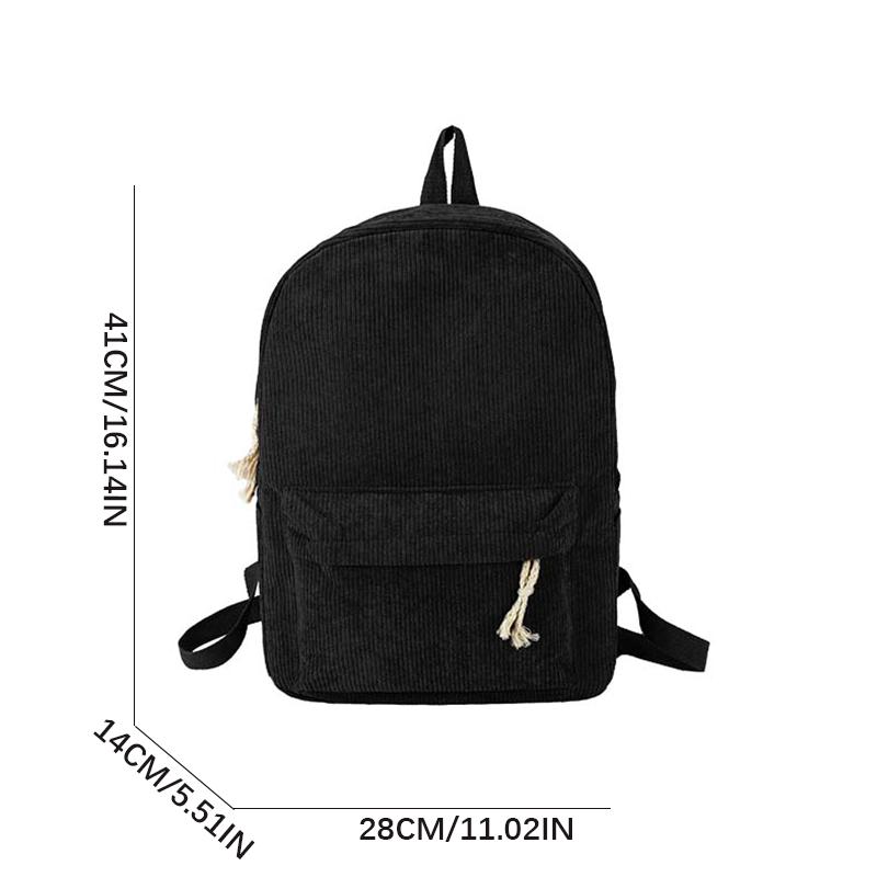 Sacs d'école pour filles Solide Collégien Sac d'école Version coréenne Sac à dos pour ordinateur portable Femmes Garçons