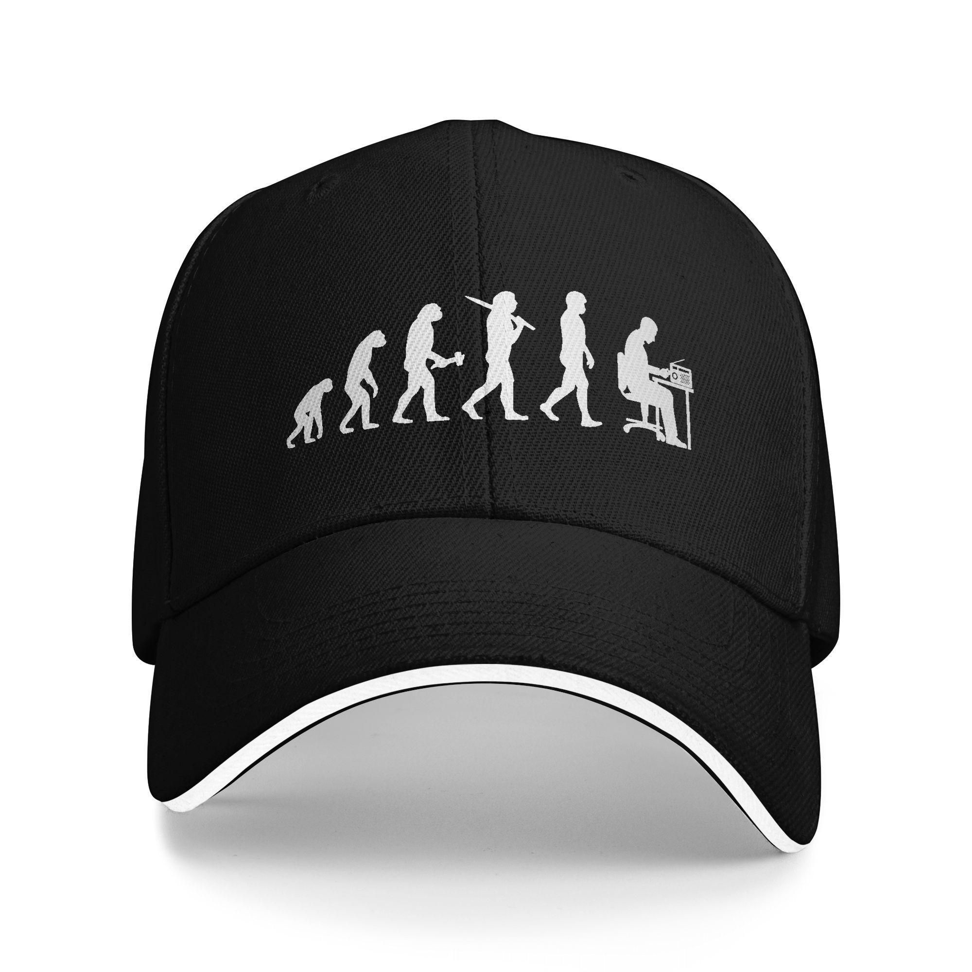 Ham Radio Operator Amateur Radio Operator Sun Baseball Cap Summer Wholesale Street Style Hunting Camping Snapback Cap One Size