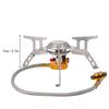 Outdoor Aluminum Alloy Portable Camping Mini Picnic Folding Stove Burner