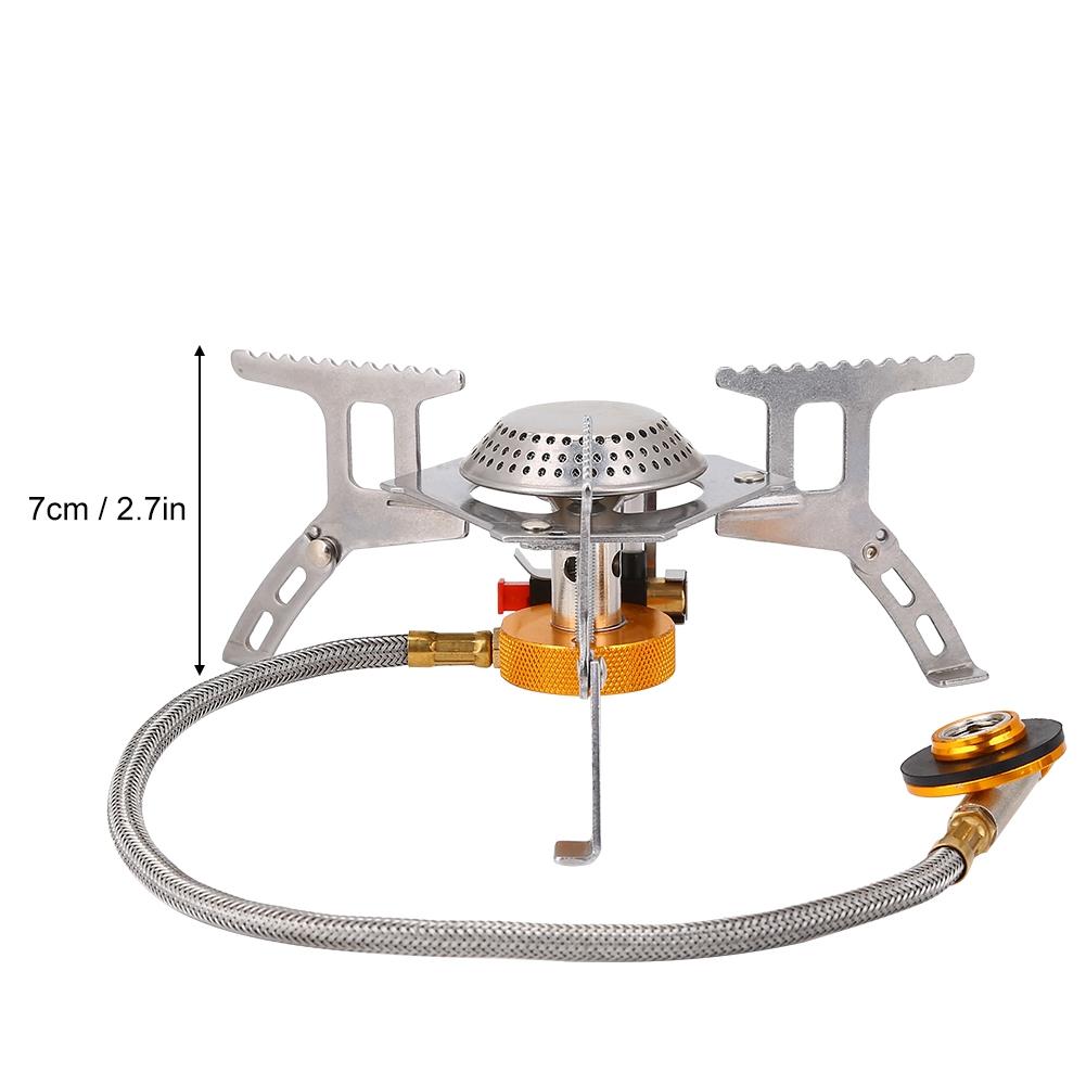 Outdoor Aluminum Alloy Portable Camping Mini Picnic Folding Stove Burner