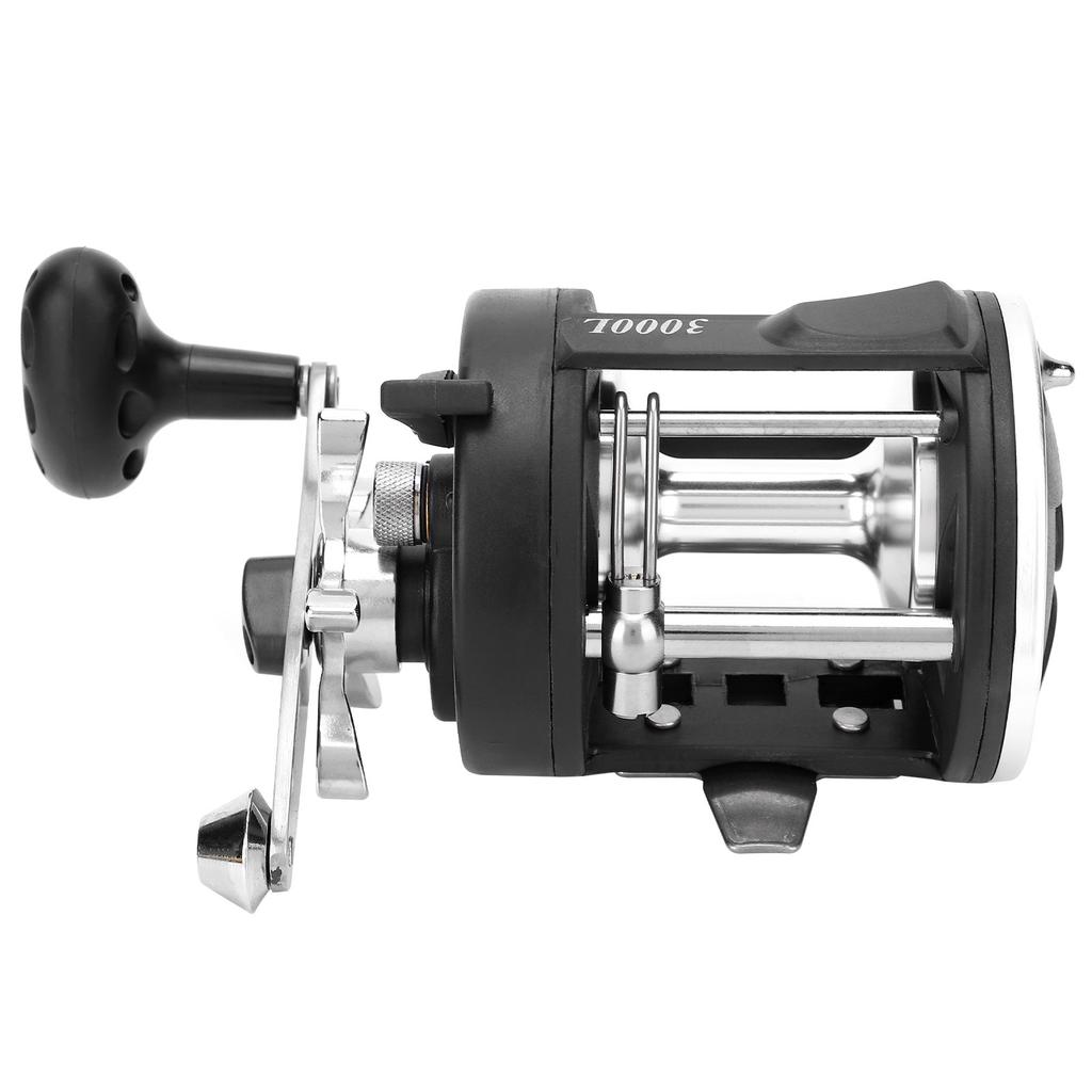 TSSD Metal Fishing Reel 3.8:1 Speed Ratio 1BB Baitcasting Fishing Wheel AccessoryTSSD 3000L