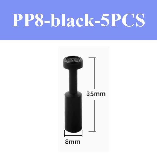 5PCS /Lot Pneumatic Blanking Pipe End Cup Plug Plugs Air Hose Tube Push Fit Connector Plastic PPF PP4 /6/8/10/12mm