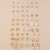 Minimalist Ushaped Zinc Alloy Ear Cuff For Women With Geometric Design