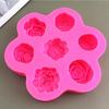 Peony Rose Shape Silicone DIY 3D Cake Mold Fondant Soap Cupcake Candy Chocolate Jelly Baking Molds Flower Decoration Tools