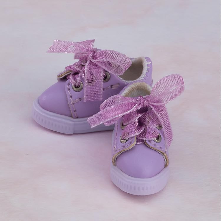 Harmonia series ribbon sneakers [purple]
