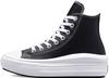 Sneakers Chuck Taylor All Star Move Platform Foundational Leather (A04294C) Black/white/white