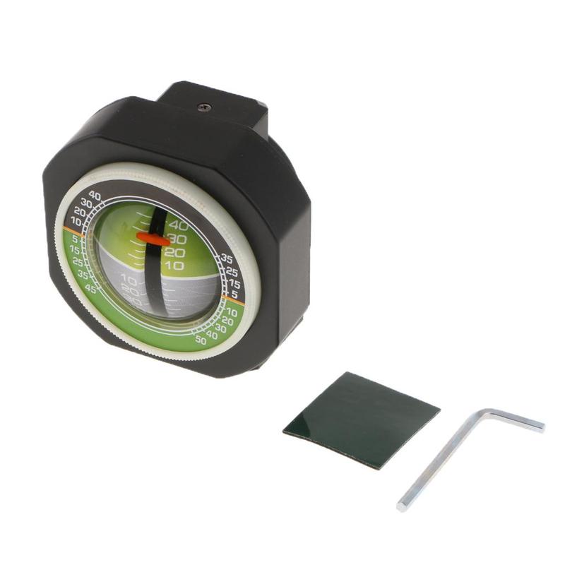 Vehicle Tilt Indicator Truck Level Slope Meter Durable Plastic Gradient Tool for Road Condition Monitoring
