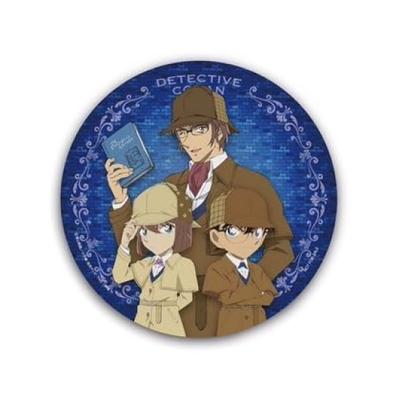 Detective Conan Plaza Venue Limited Oversized Can Badge Blue Holmes Costume Conan Edogawa Ai Haibara Subaru Okiya Ver.