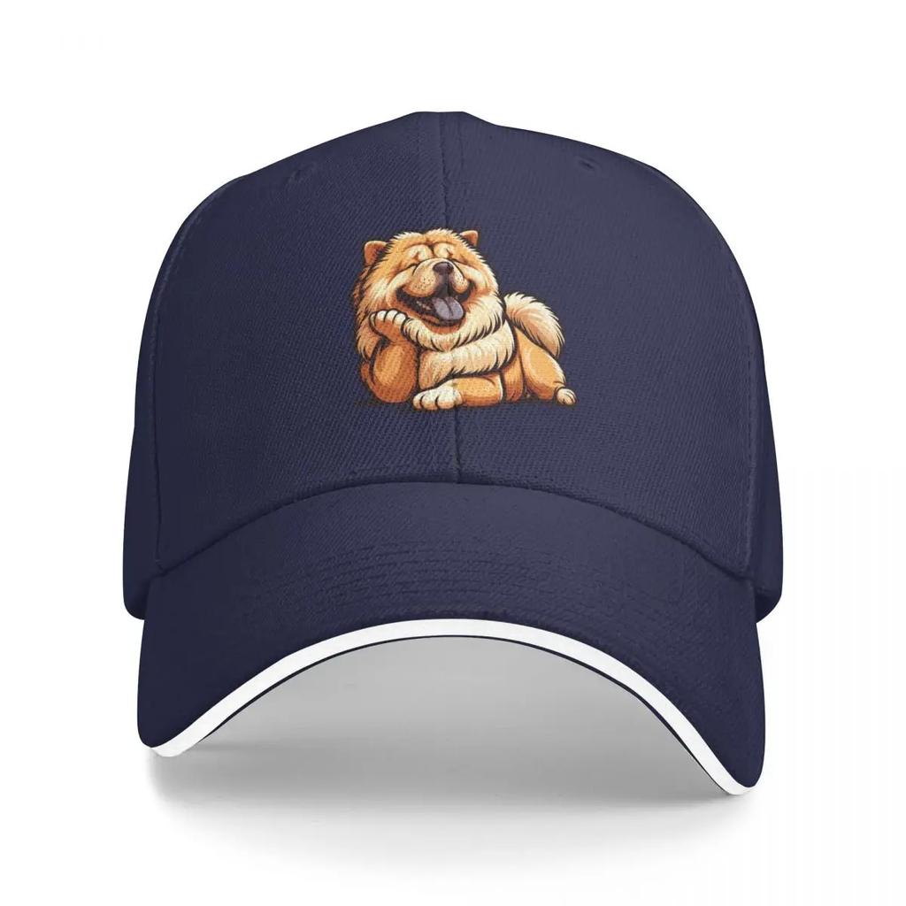 Chow Chow Cute Dog Funny Chow Art Baseball Cap Wild Ball Hat Sailor Cap for Men Hat Man Luxury Ball Cap Hats Man Women's