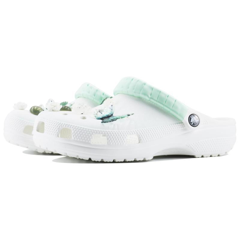 Crocs Classic Clog Zhuang Zhou Dream Butterfly SDS Clogs Unisex White