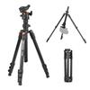 TRIOPO K268 Portable Photography Tripod Stand Aluminum Alloy 360 Degrees Panorama Ball Head 162cm 63.8in Max. Height