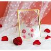 Nordic Creative DIY 3D Dried Flower Frame Kit - Simple Metal & Glass with Glue