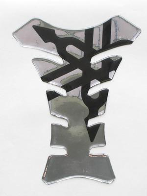 AxxL Custom Tank Pad YAMAHA General Purpose Product Silver Etc. TAYA-02-C/BLK (Mirror Black)