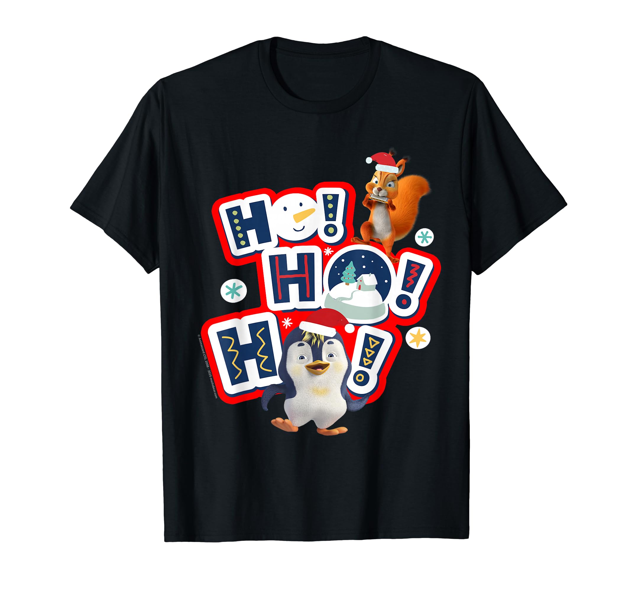 Friends. Ho-ho-ho! T-shirt чёрный