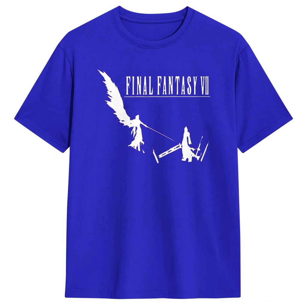 Casual TShirt Summer FF VII Cloud Sephiroth Fashion T Shirts Cotton Tshirt for Unisex Y2K Fun Printed Short Sleeve Top Tees