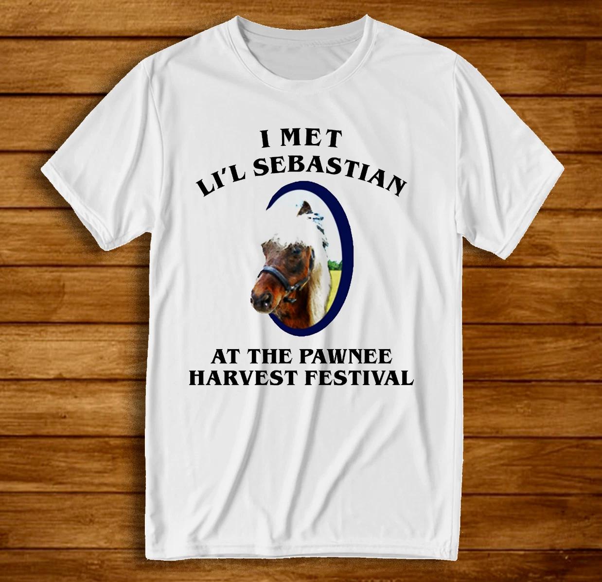 I met li l Sebastian Parks and recreations T-Shirt S