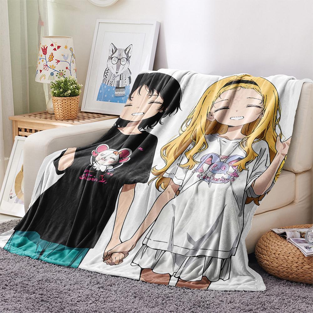 1PC Takopi's Original Sin Print Flannel Blanket, High quality All Seasons, Home Decor, Warmth and Comfort, Perfect for Christmas Gifts