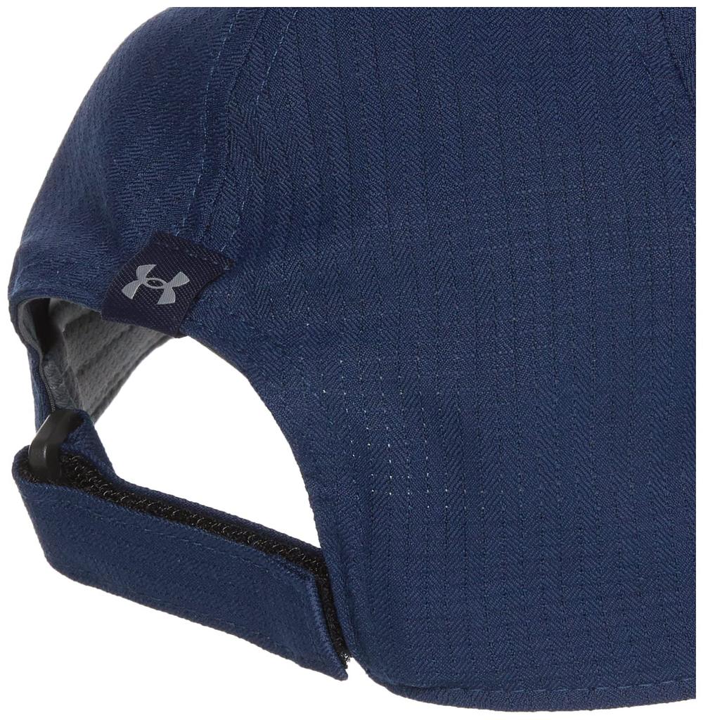 Under Armor Armorvent Adjustable Academy Blue One Size Fits Most Men's Hat, (408)/Pitch Gray,