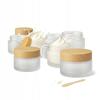 20X Frosted Matte Glass Jar Small Jar 5 G For Cream Balm Cosmetics Ointment