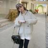 New retro high street stand-up collar cotton-padded clothes down cotton-padded clothes women's trendy brand winter clothes loose thickened