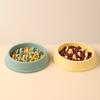 Pet Bowl Non-Slip Large Capacity Reusable Slow Feeder Dog Breed Food Bowl for Home Use