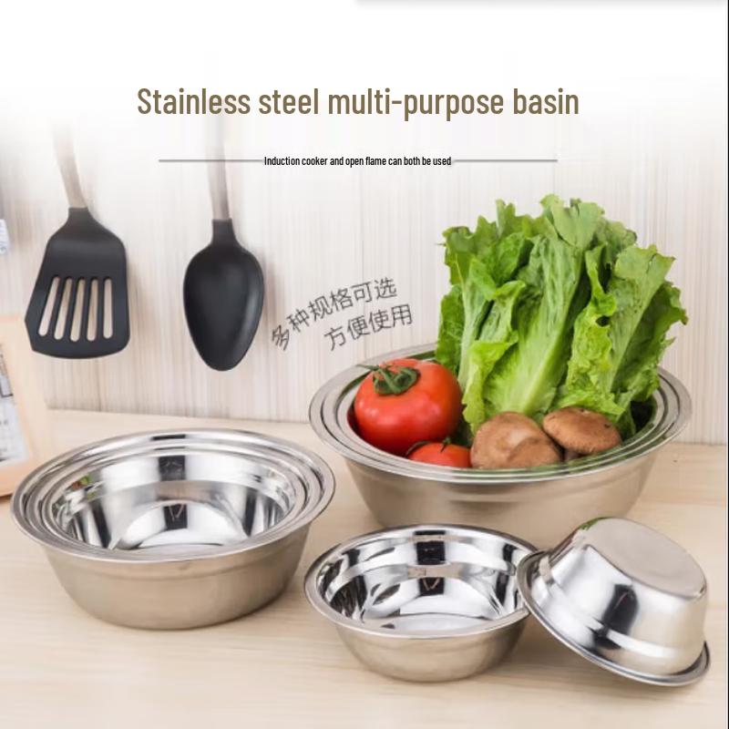 

SIFAR 22cm Stainless Steel Soup Bowl (10-Pack)