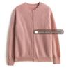 Autumn Women's Loose Fit Long Sleeve Pure Wool Cardigan Sweater