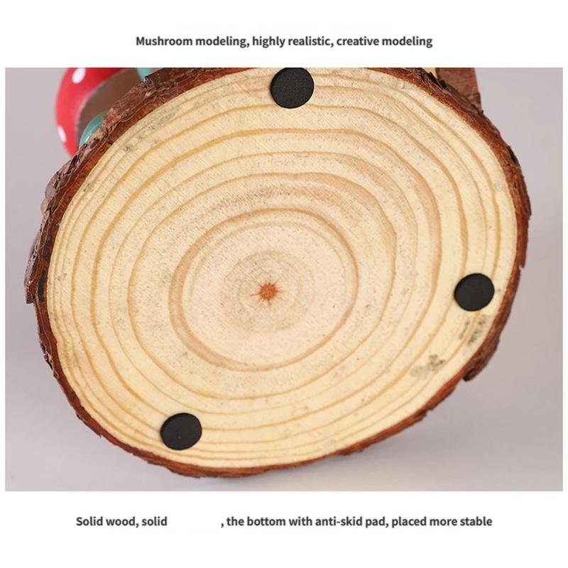 Pilzwald Form Holz Taschentuchhalter Ständer Modern Einfach Serviettenhalter Für Badezimmer Küche Heimdekoration