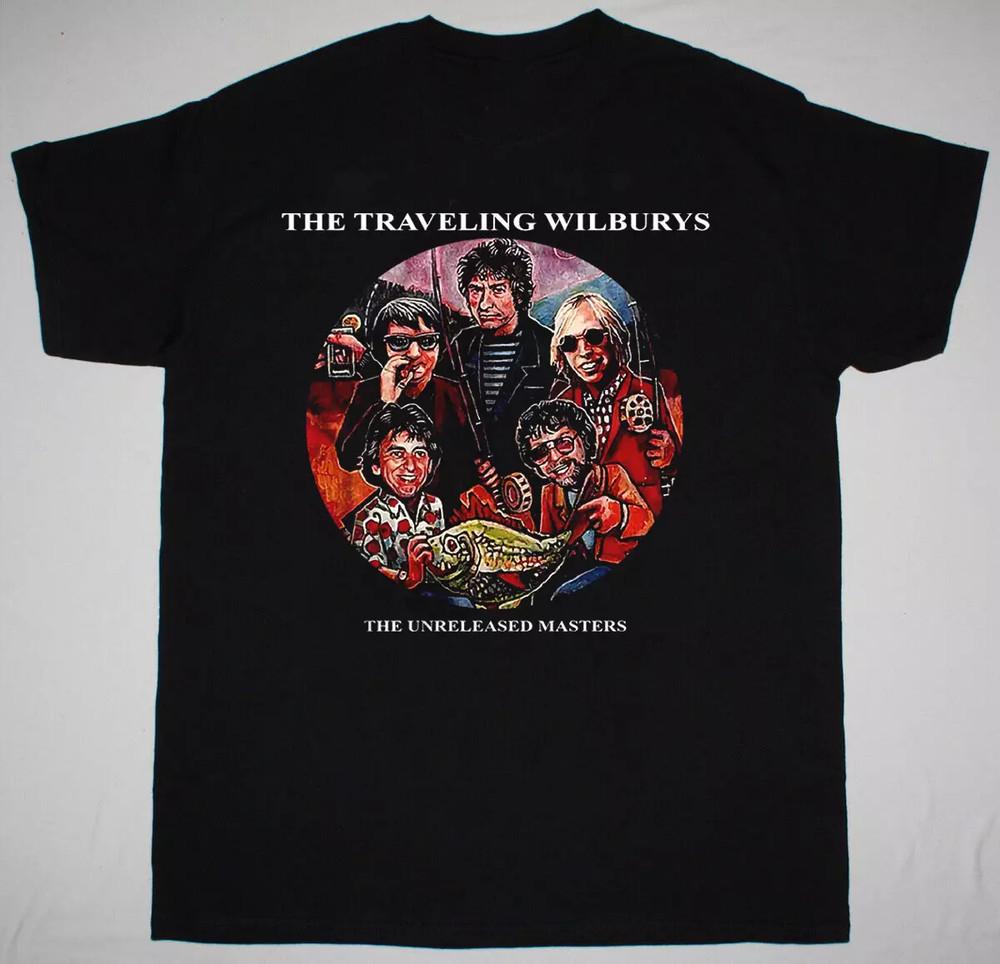 The Traveling Wilburys Футболка с принтом The Unreleased Masters Полный размер S-5XL Унисекс XL