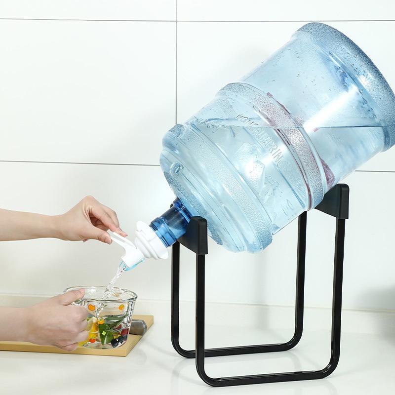 Estante de cubo de agua pura, estante de agua en barril, bomba de agua, dispensador de agua invertida, cubo de agua grande, dispensador de agua Simple