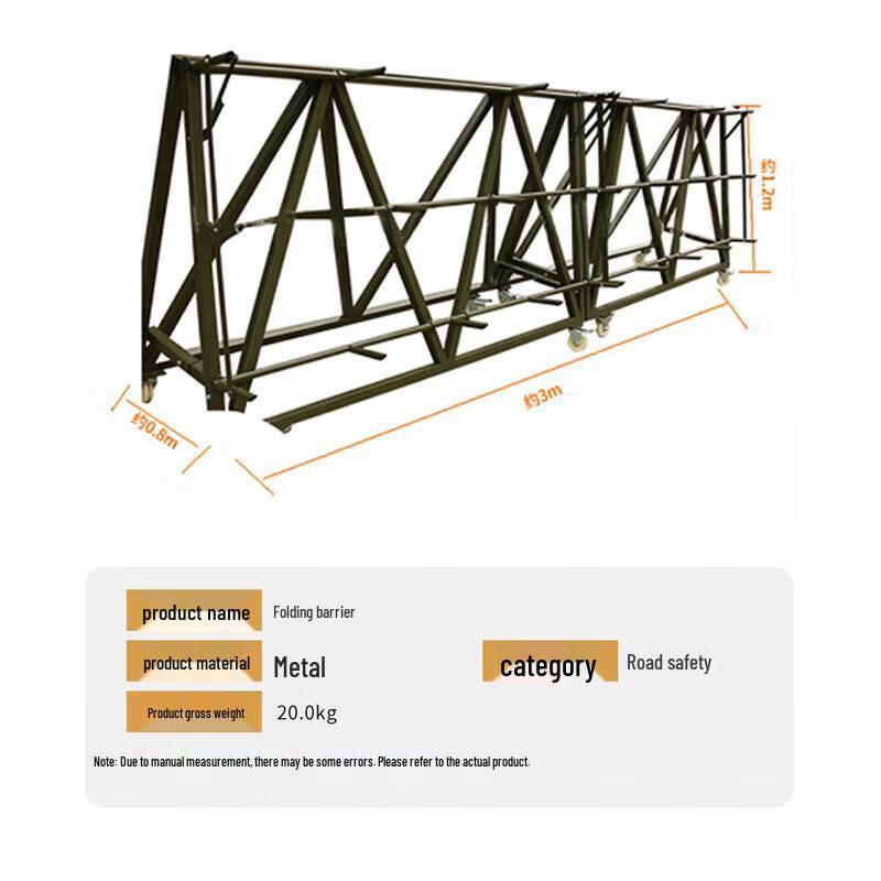 Jingruida Mobile Folding Retractable Road Barrier