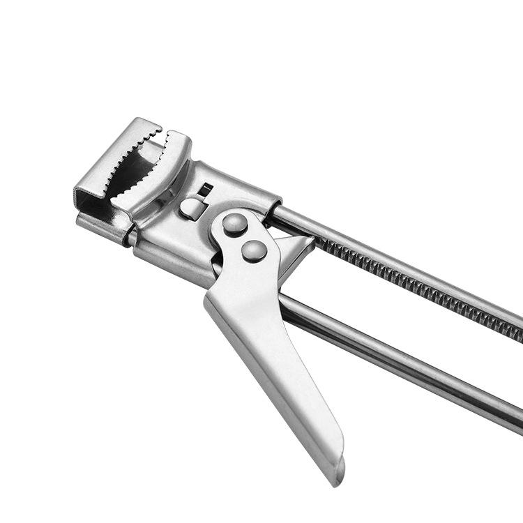 Adjustable Stainless Steel Can Opener - Creative, Convenient, Twist-Off Lid for Home, Hotel, and Bar Use